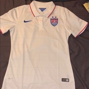 AUTHENTIC NIKE USA WOMENS SOCCER JERSEY 2014